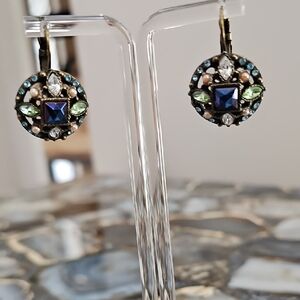 Joan Rivers Leverback Earrings